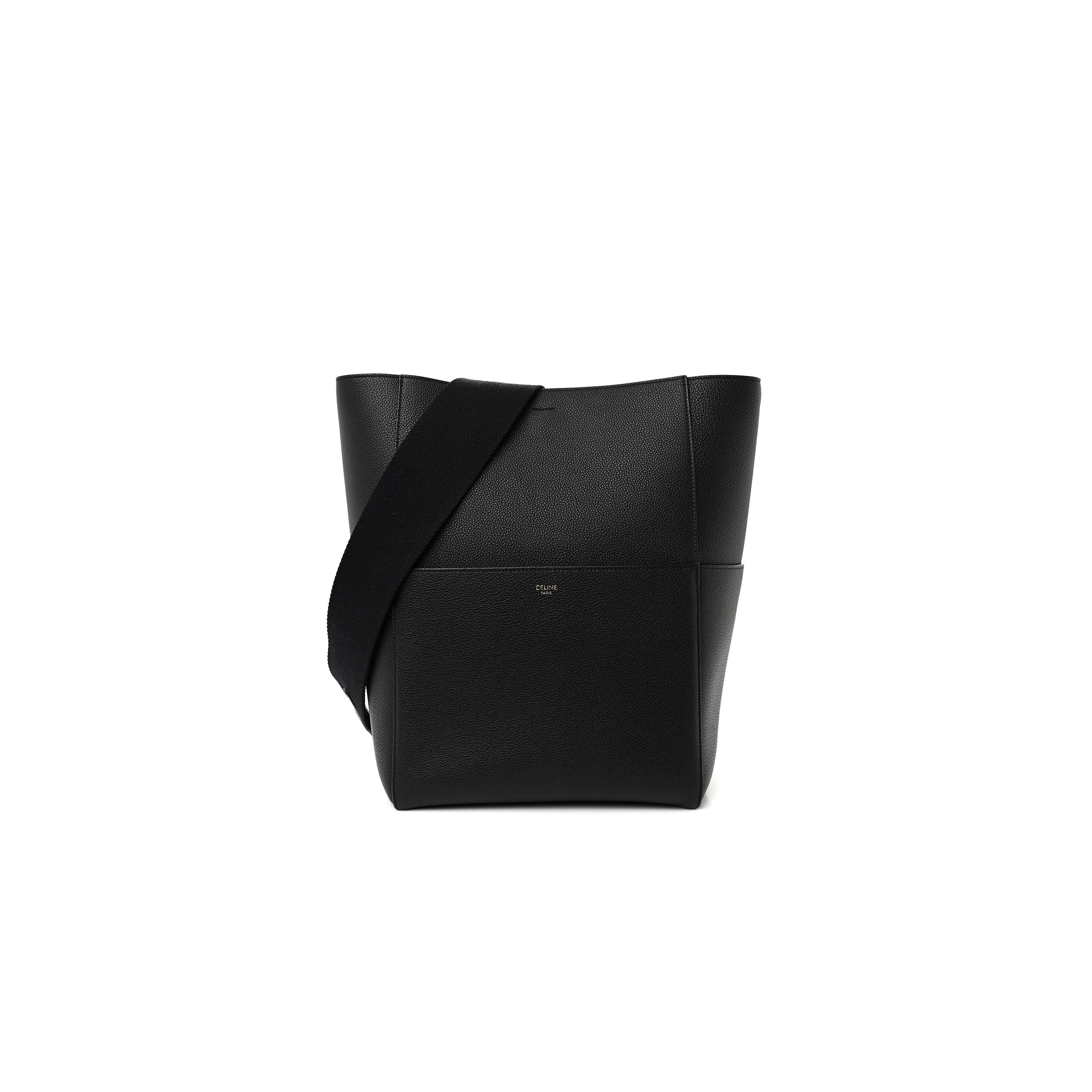 Ce**e bucket bag in sangle seau pebbled calfskin 176593ah4.19es (33*23*17cm)